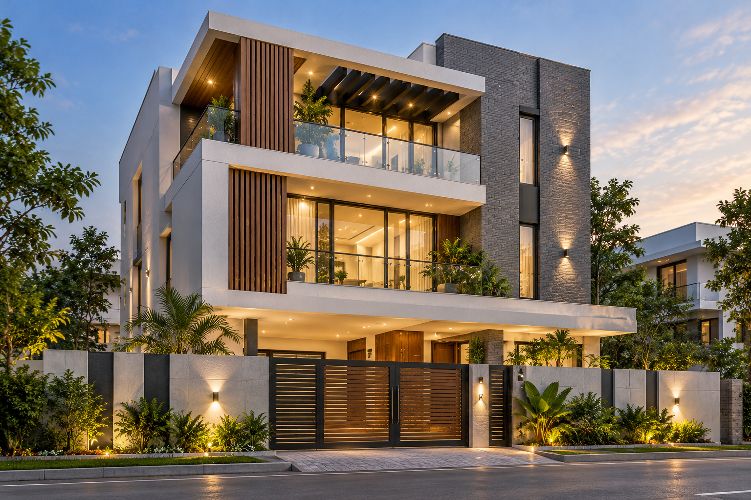 Modern Residential Building Design